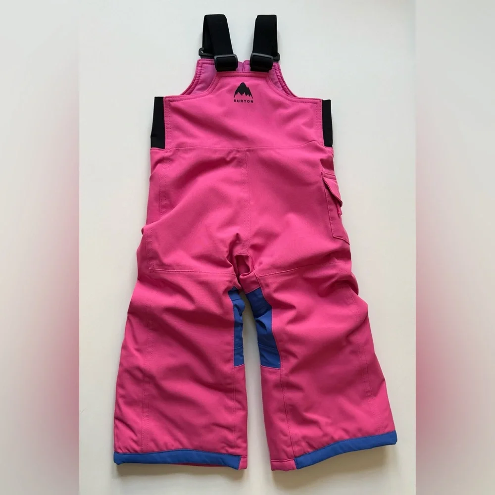 Burton Girls Toddlers' Burton Maven 2L Bib Pants, Fuchsia Fusion - Size 2T
